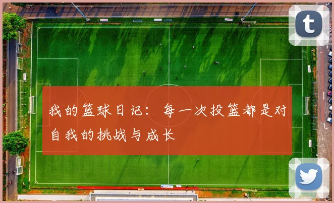 我的篮球日记：每一次投篮都是对自我的挑战与成长